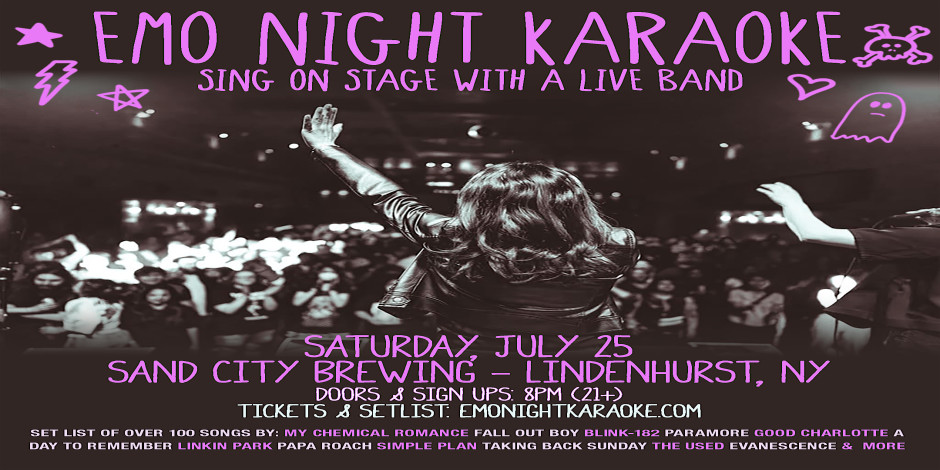 Emo Night Karaoke Long Island