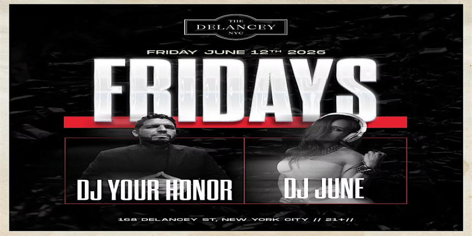 Friday Nights @ The Delancey