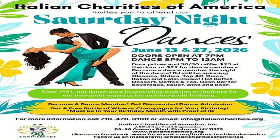 June Saturday Night Social Dance