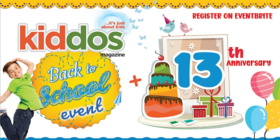 Kiddos Magazine 2026 Back to School & 13th Anniversary Event