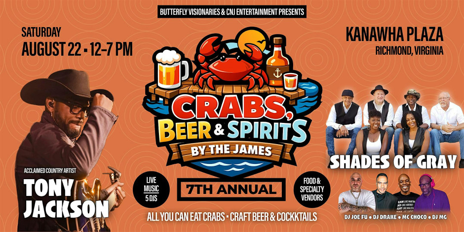 7th Annual Crabs,Beer & Spirits by the James