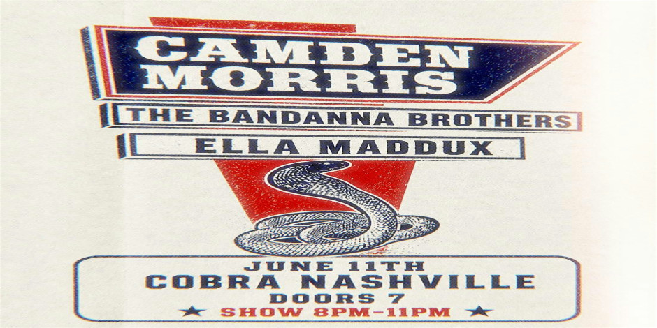 Venue: Camden Morris | The Bandana Brothers | Ella Maddux