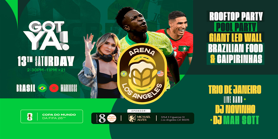 BRAZIL X MOROCCO - ARENA LOS ANGELES - FIFA WORLD CUP