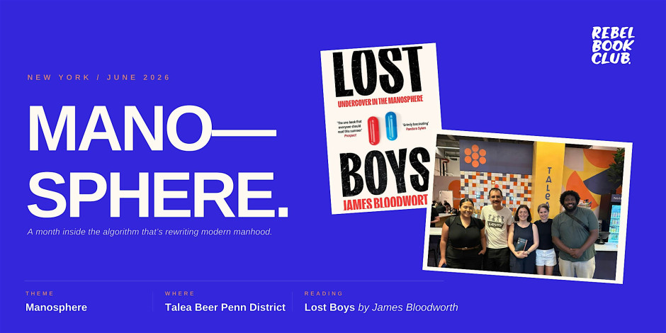 Rebel Book Club New York x MANOSPHERE
