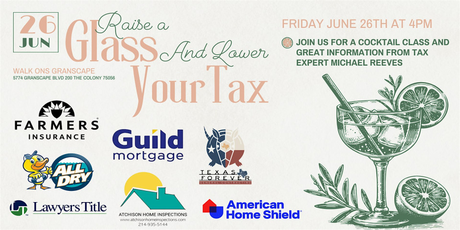 Raise a Glass and Lower your Tax