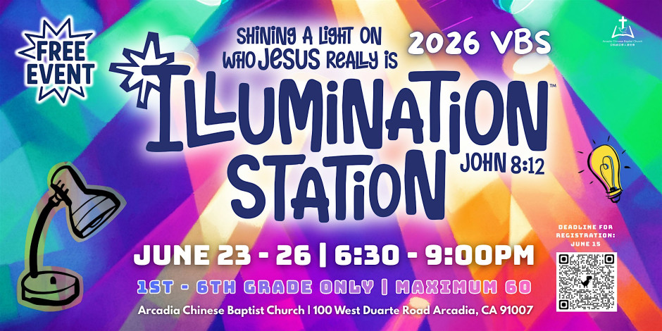 Vacation Bible School : Illumination Station!