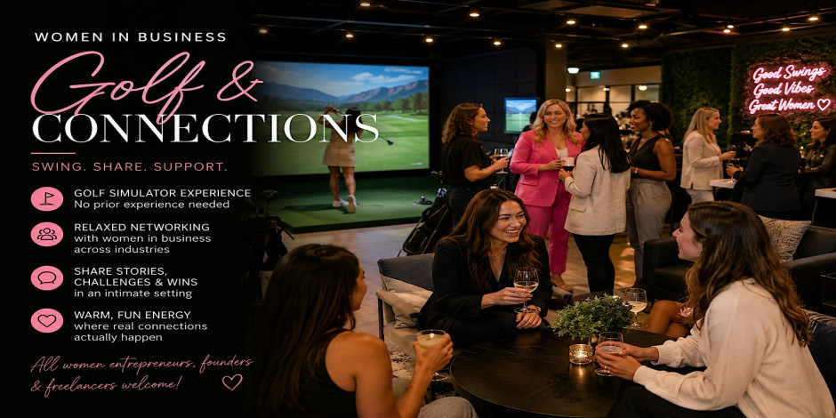 A golf mixer for women in business
