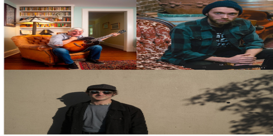 An Evening in the Round Featuring Rees Shad, Daniel Rylander & Ray Flanagan 