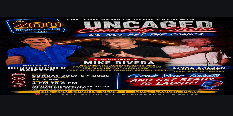 Copy of Zoo uncaged comedy show