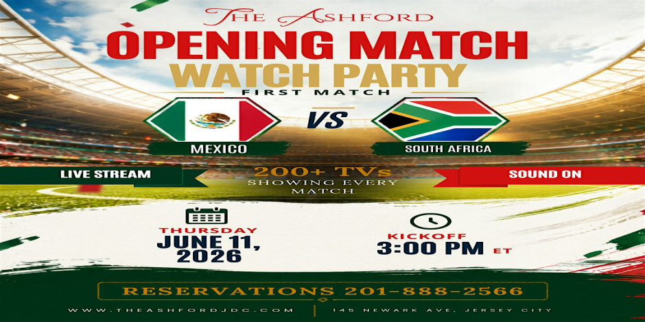 OPENING GAME WATCH PARTY @ THE ASHFORD | DRINK DEALS