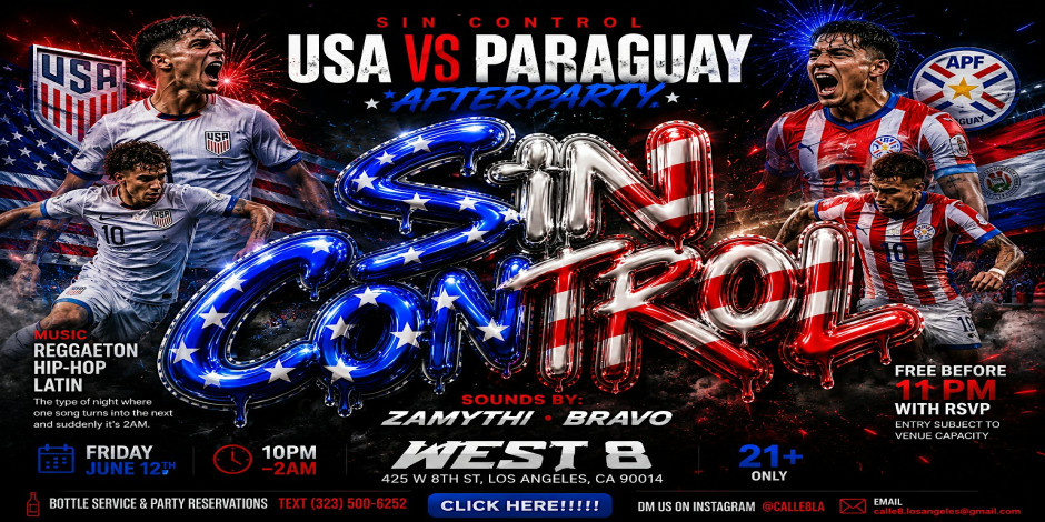 USA vs Paraguay World Cup After Party | Reggaeton • Hip-Hop • Latin Night
