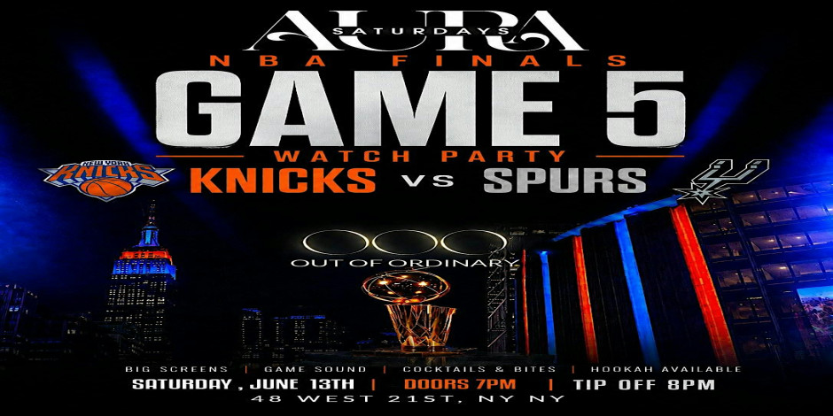 NBA Finals Watch Party Game 5 #NYC #knicks