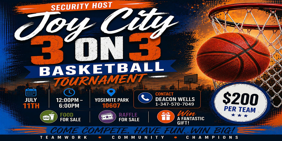 Joy City 3 on 3 Basketball Tournament