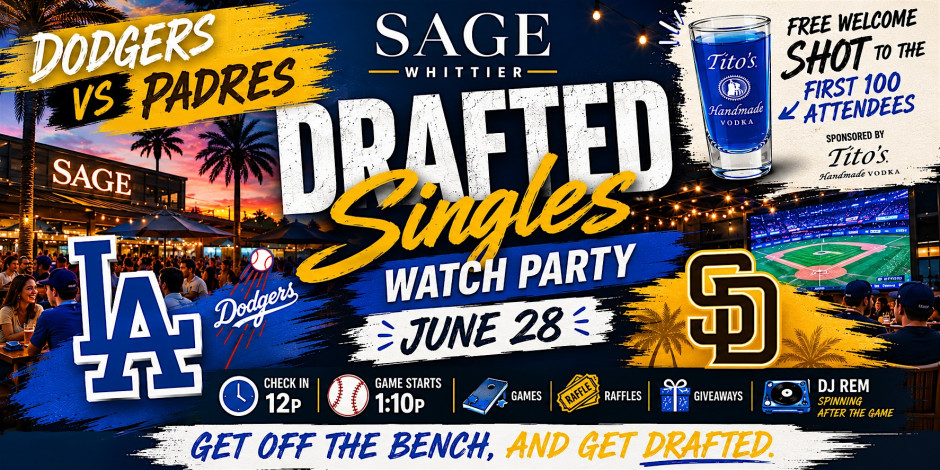 Drafted Watch Party: Dodgers v Padres