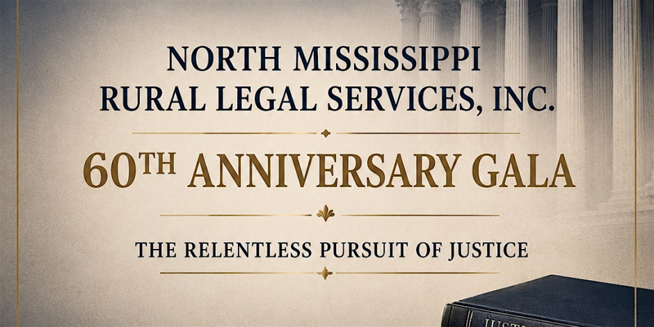 60th Anniversary Gala for North Mississippi Rural Legal Services