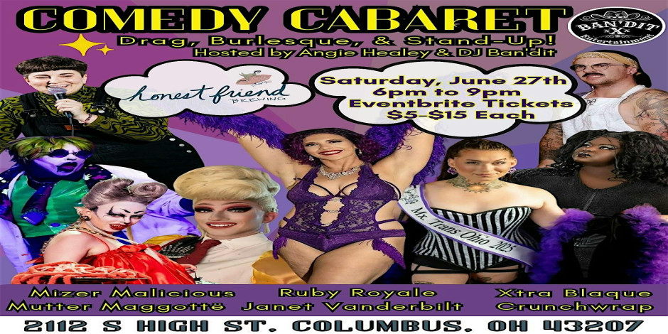 Comedy, Community, & Cabaret: A Variety Show at Honest Friend Brewing