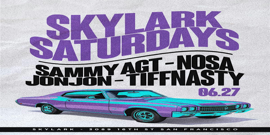 Skylark Saturdays @ Skylark 06/27/26