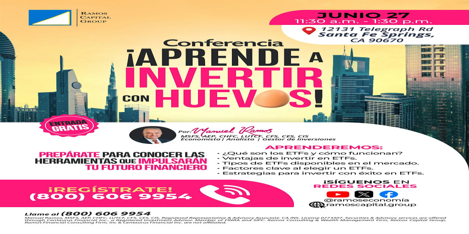 Conferencia ¡Aprende a Invertir con Huevos!
