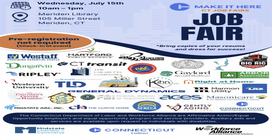 CT Job Fair - Meriden