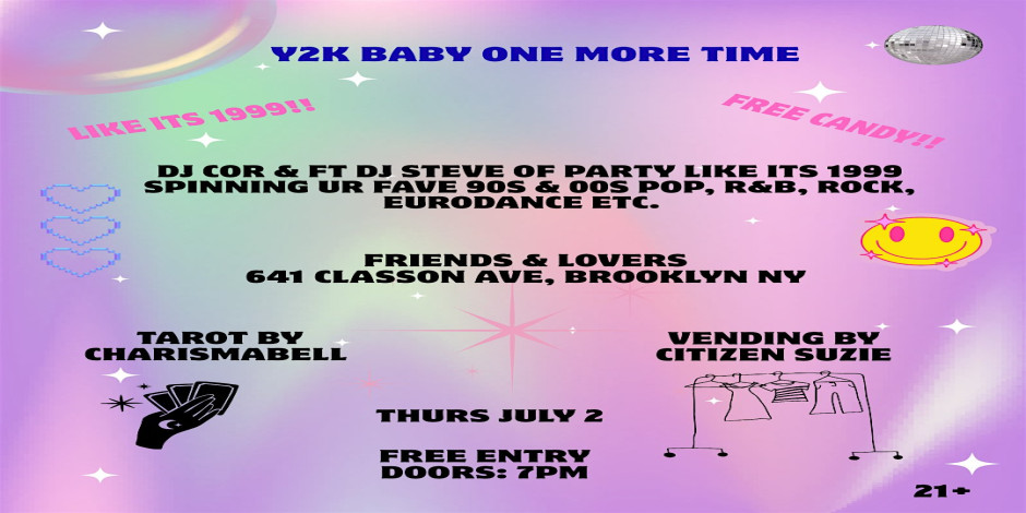 Niche Night NYC: Y2K Baby One More Time