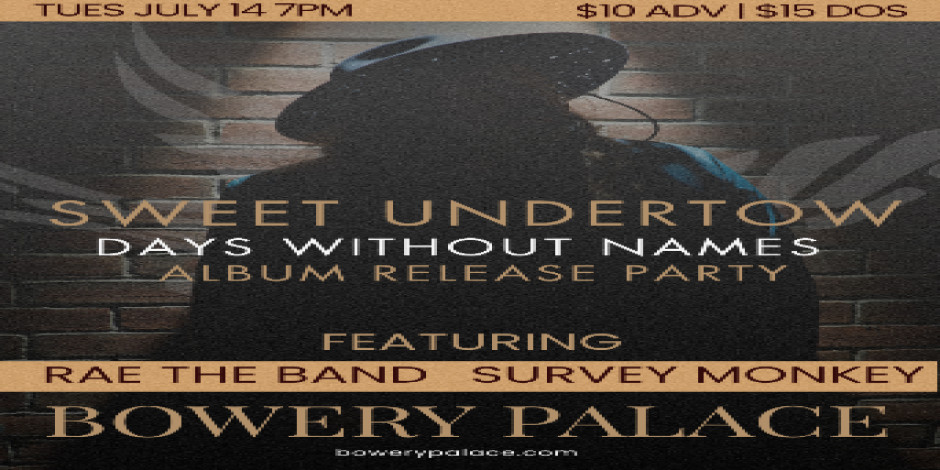 Rae the Band | Sweet Undertow | Survey Monkey