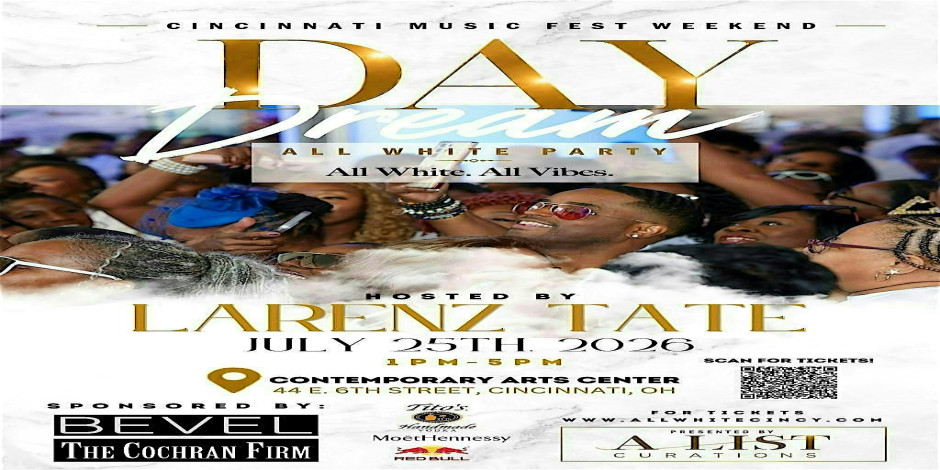 Cincinnati Music Festival All-White Day Party (hosted by Larenz Tate)