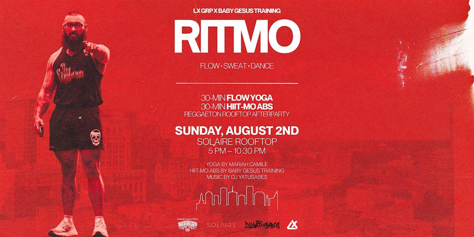 RITMO: A Rooftop Wellness Experience (Yoga, HIIT & Reggaeton Music)