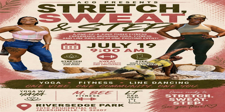 ✨ Stretch, Sweat & Step ✨