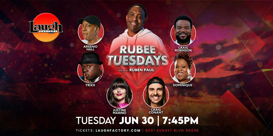 Rubee Tuesdays 7:45pm