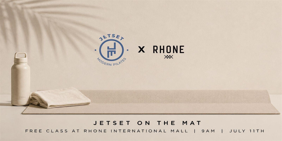JETSET ON THE MAT X RHONE