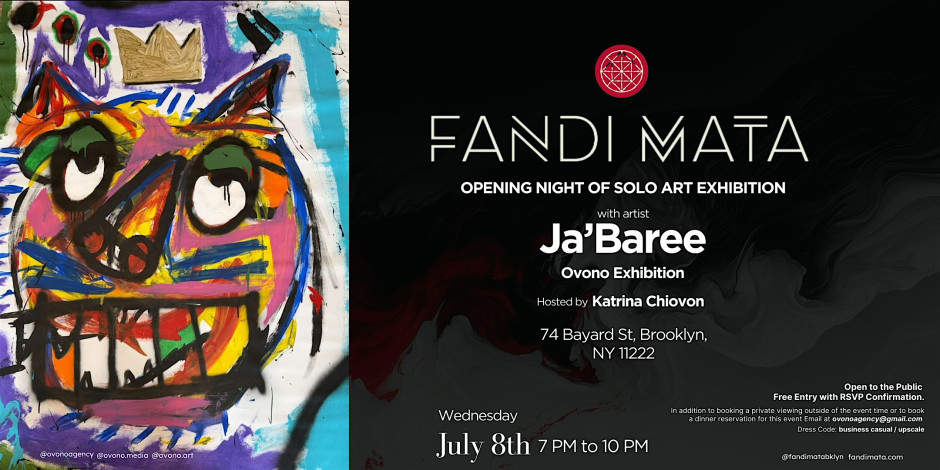 Fandi Mata Collectors and Martinis |Free Show in Brooklyn