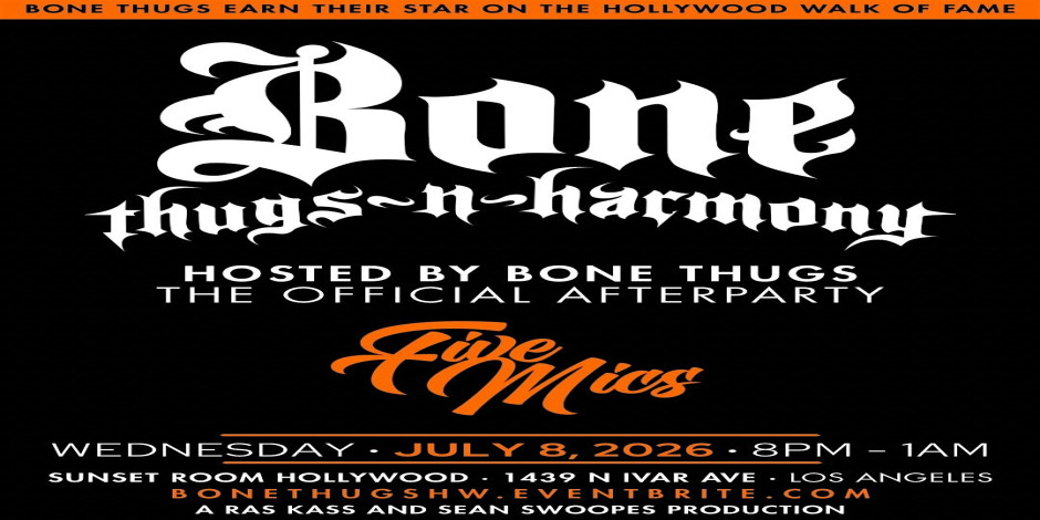 Bone Thugs N Harmony Hollywood Star Celebration