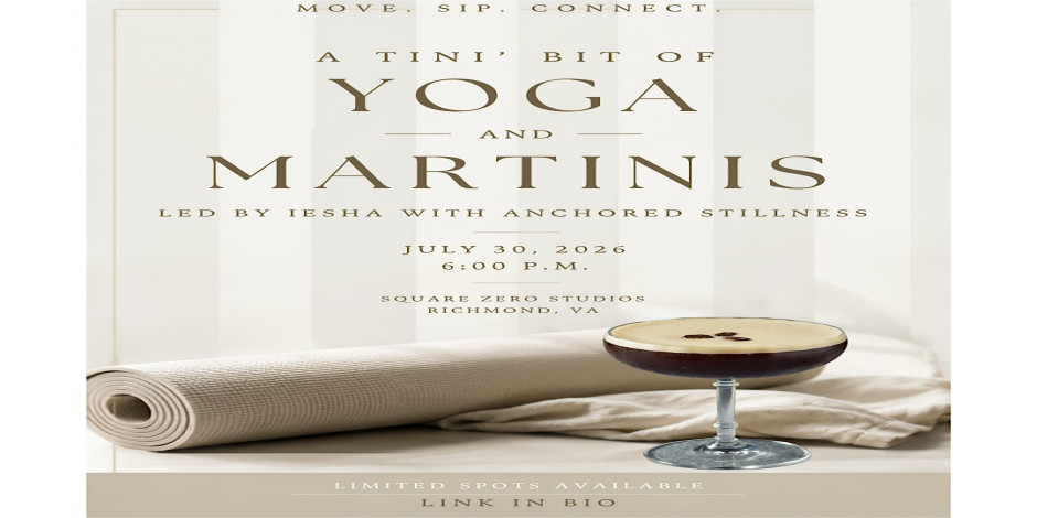 A Tini' bit of Yoga and (Mocktail) Martini's