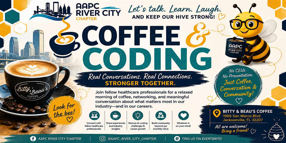 Medical Coding Coffee Meetup | AAPC River City Chapter | Jacksonville