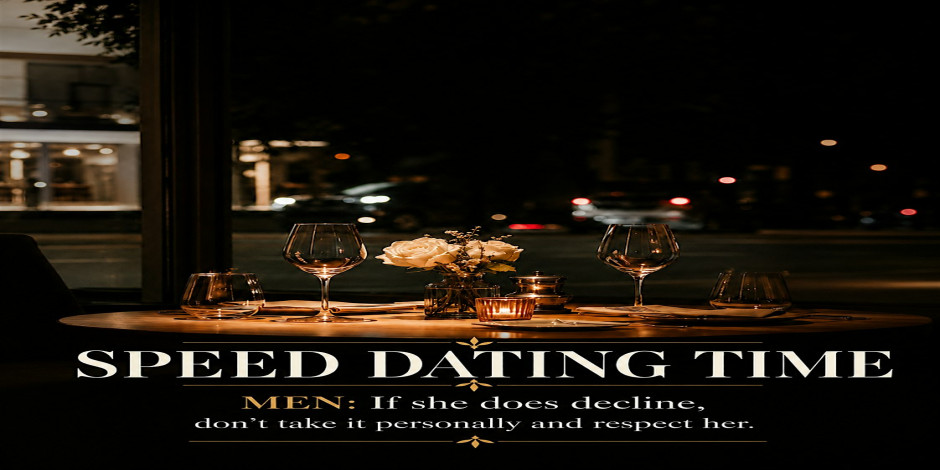 20'S & 30'S SINGLES "DO YOU ACCEPT OR REJECT?" SPEED DATING!