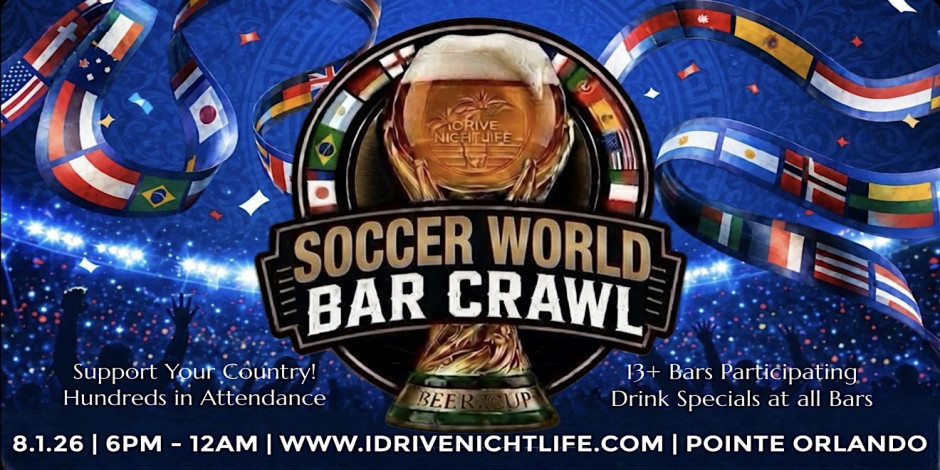 SOCCER WORLD BAR CRAWL