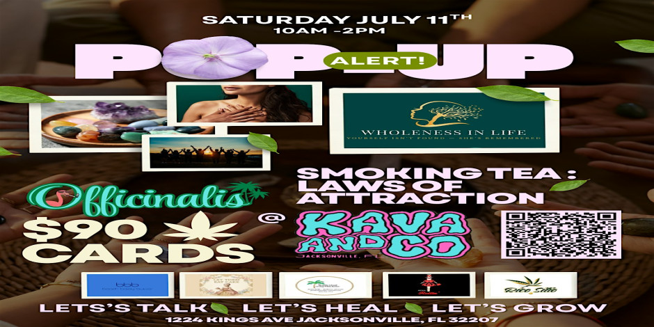 POP UP - Smoking Tea: Laws of Attraction & Makers Mart