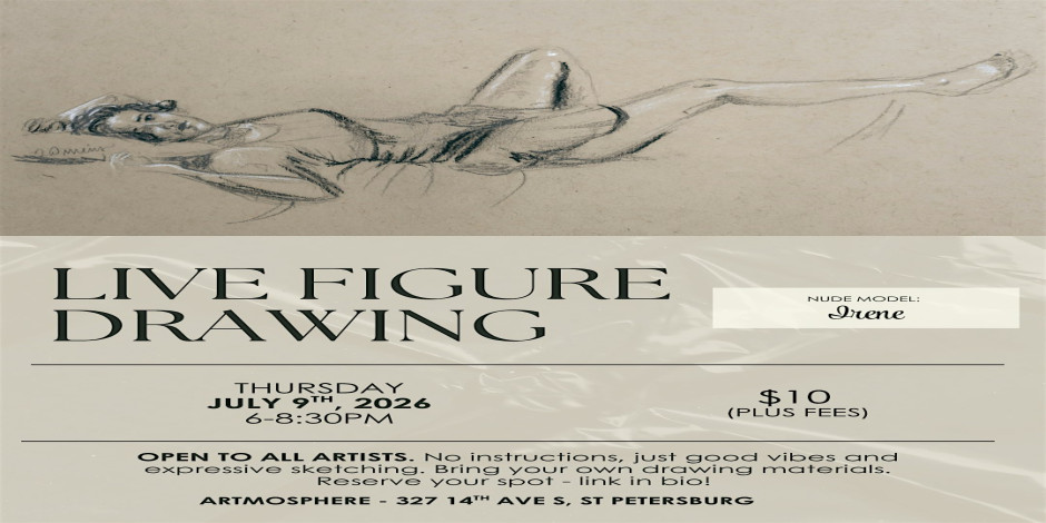 Live Figure Drawing with Irene at Artmosphere