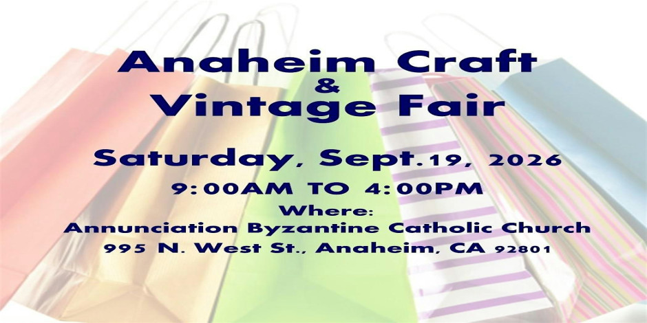 Anaheim Craft & Vintage Fair
