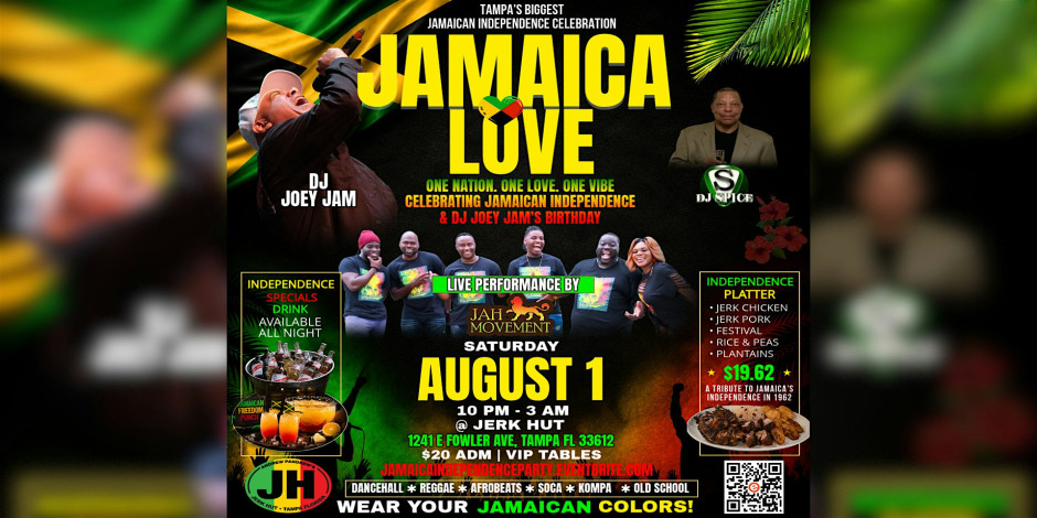 Jamaica Love – Tampa's Biggest Jamaican Independence Celebration