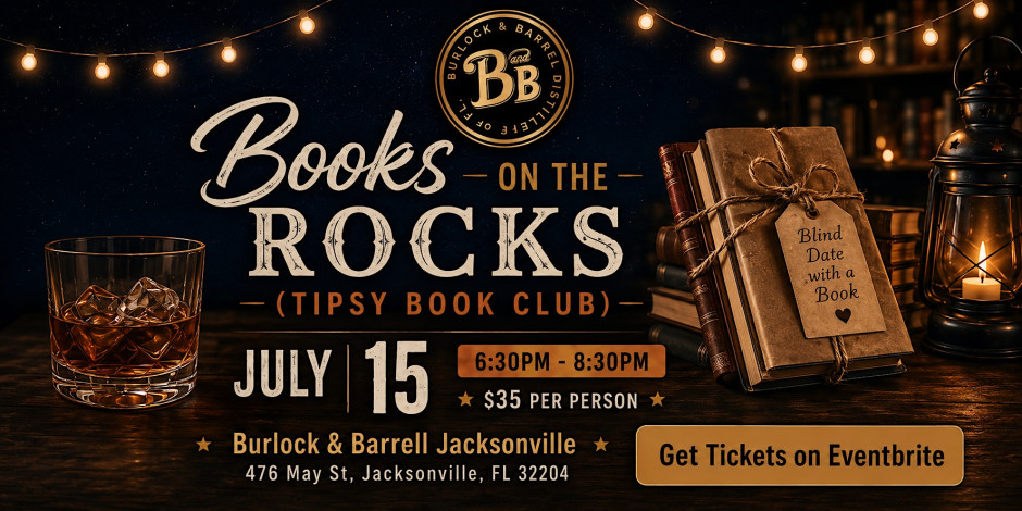Books on the Rocks: Tipsy Book Club — July 15
