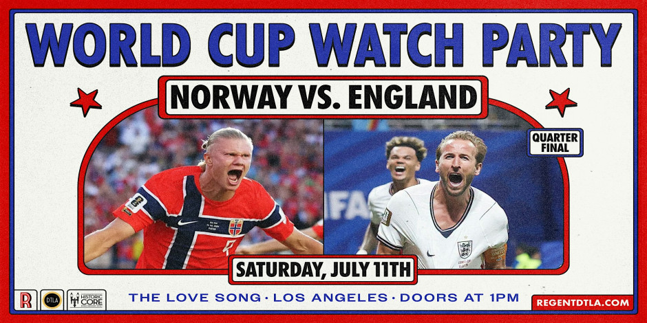 World Cup Watch Party (Norway v England) - Quarter Final