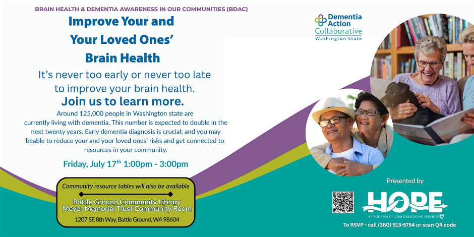 Brain Health & Dementia Awareness in Our Communties