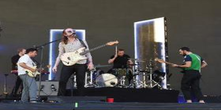 Two Door Cinema Club with STRFKR