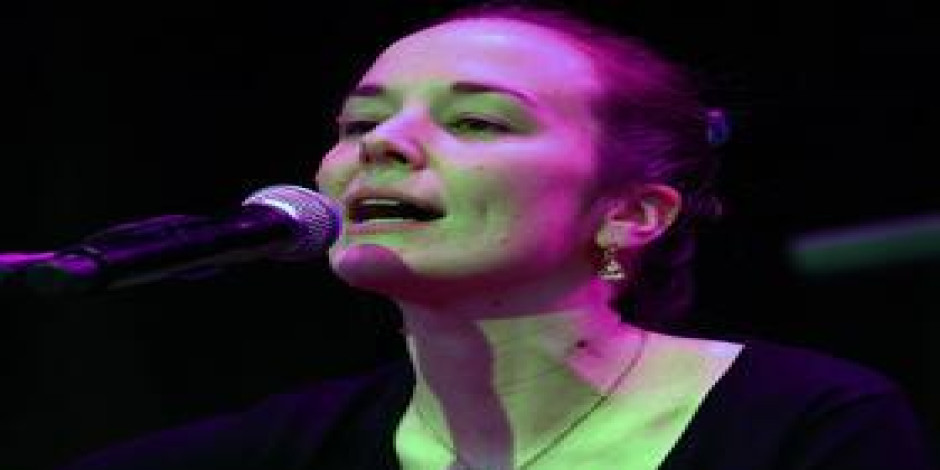 Margaret Glaspy with Anna Tivel