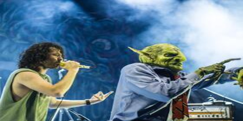 Nekrogoblikon with Aborted, Signs of the Swarm, and Party Cannon