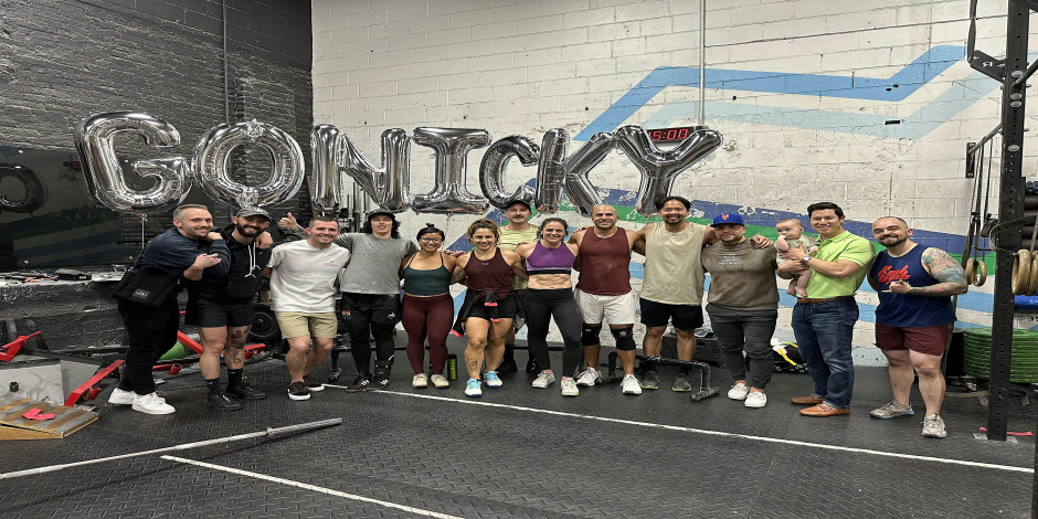 Nicky's Crossfit Games Send-Off Workout