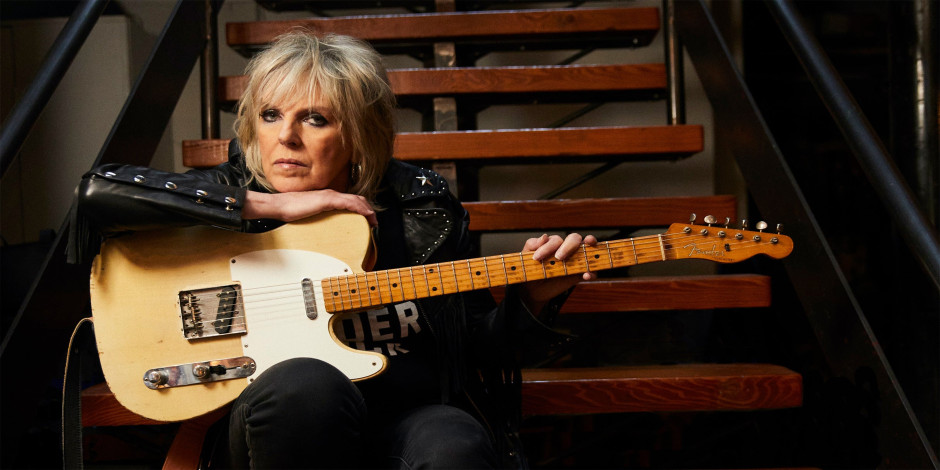 Lucinda Williams and her band