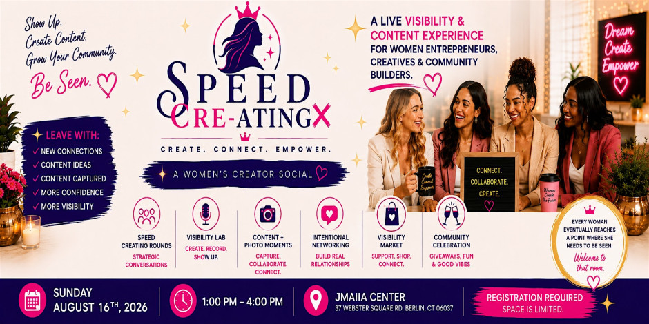 Speed Creating: A Women’s Creator Social