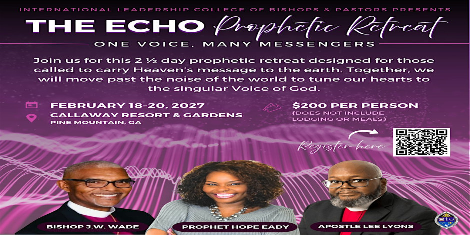 iLCOBP 2027 Prophetic Retreat